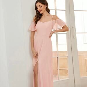 Ever Pretty Bridesmaid Gown in Dusty Rose Size X Large